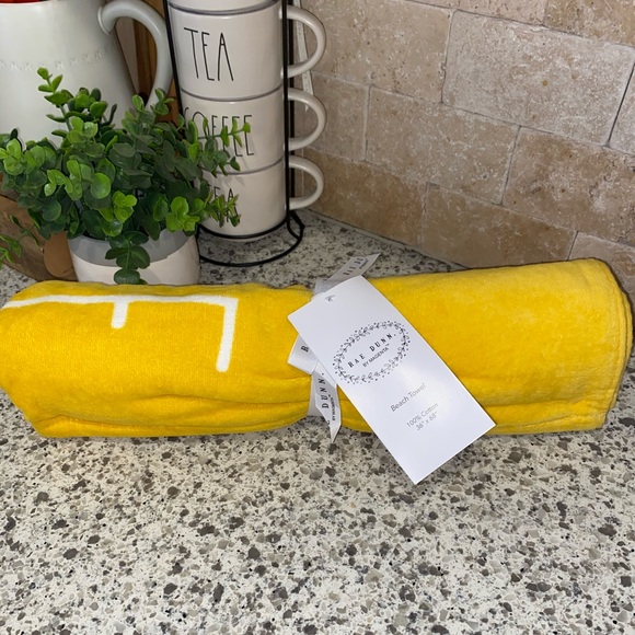 Rae Dunn Other - Rae Dunn “Hello Sunshine” Beach Towel